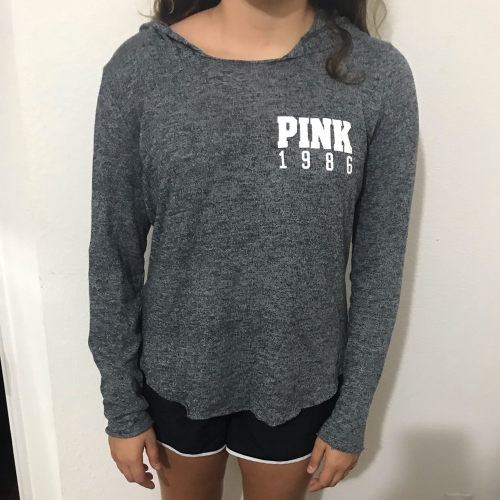 hoodie from pink